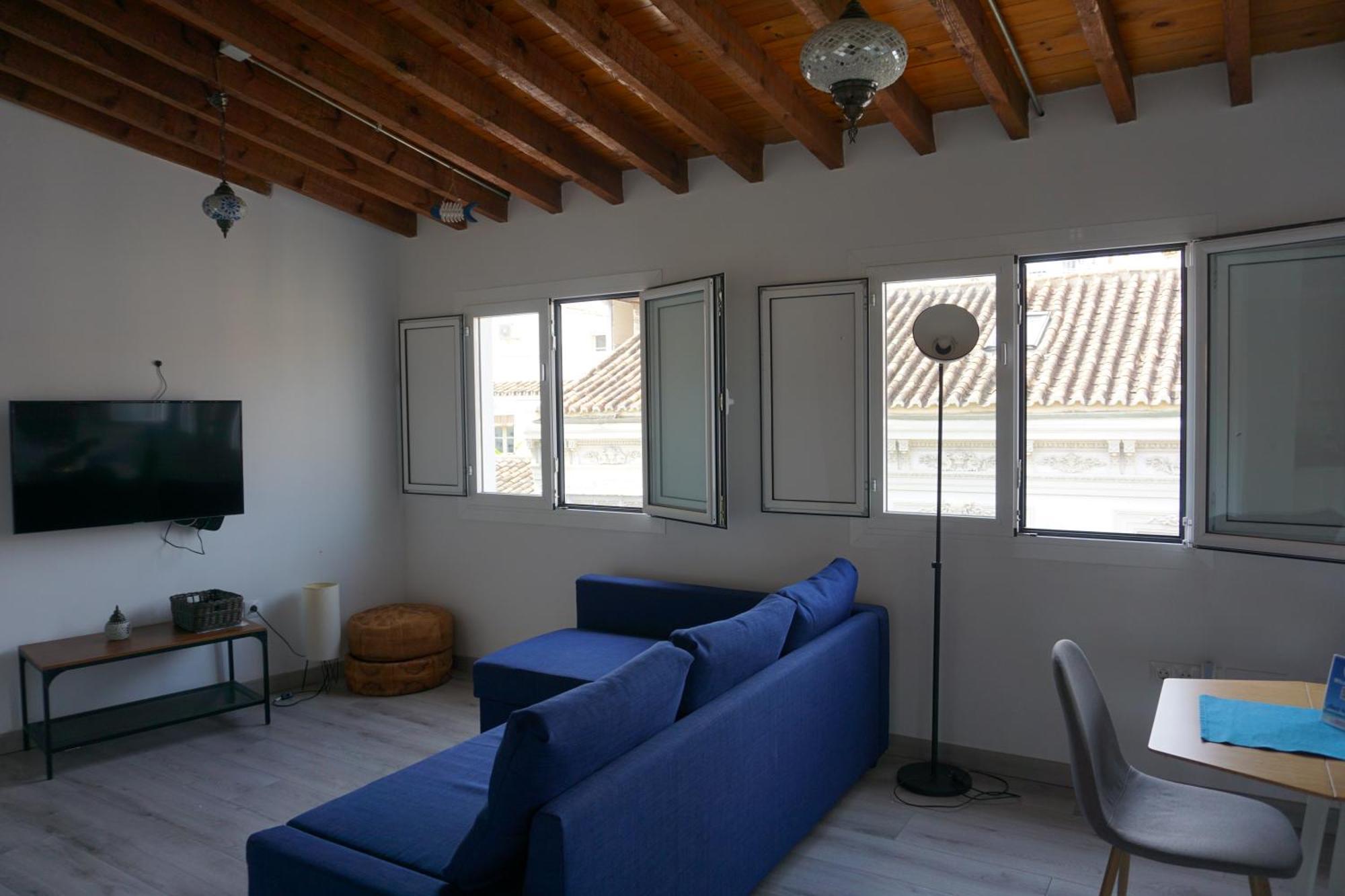 מאלגה Apartamentos Mediterranea Centro מראה חיצוני תמונה