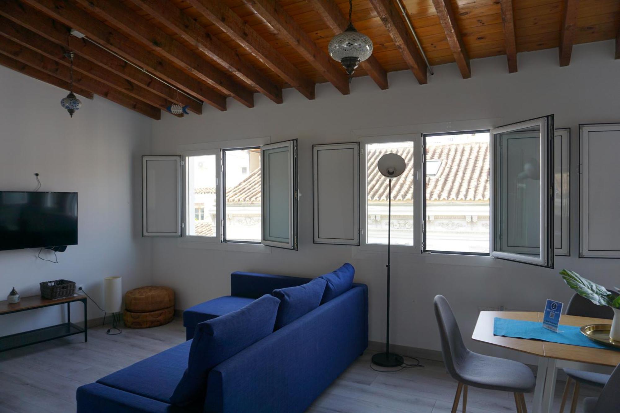 מאלגה Apartamentos Mediterranea Centro מראה חיצוני תמונה