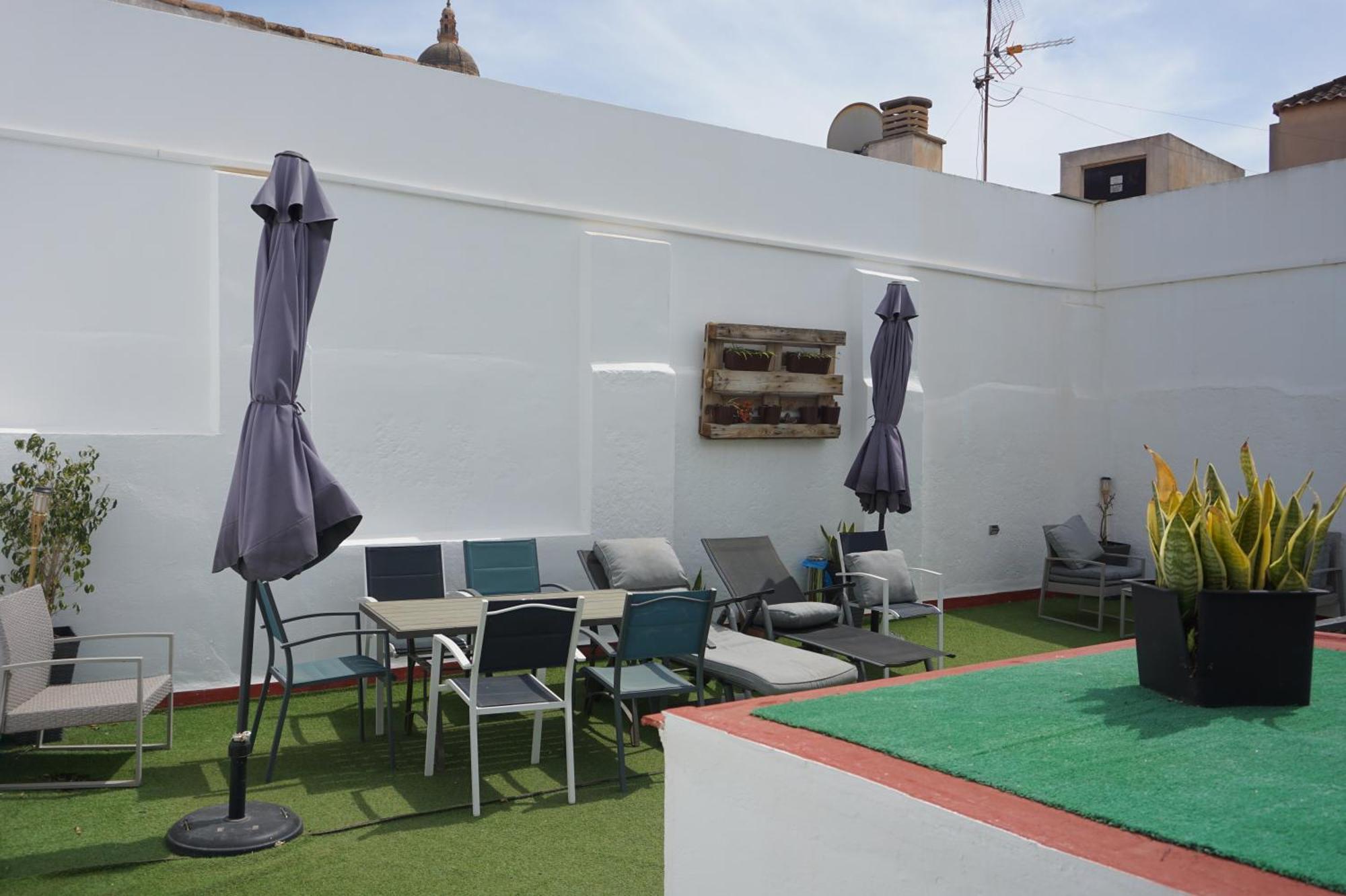 מאלגה Apartamentos Mediterranea Centro מראה חיצוני תמונה