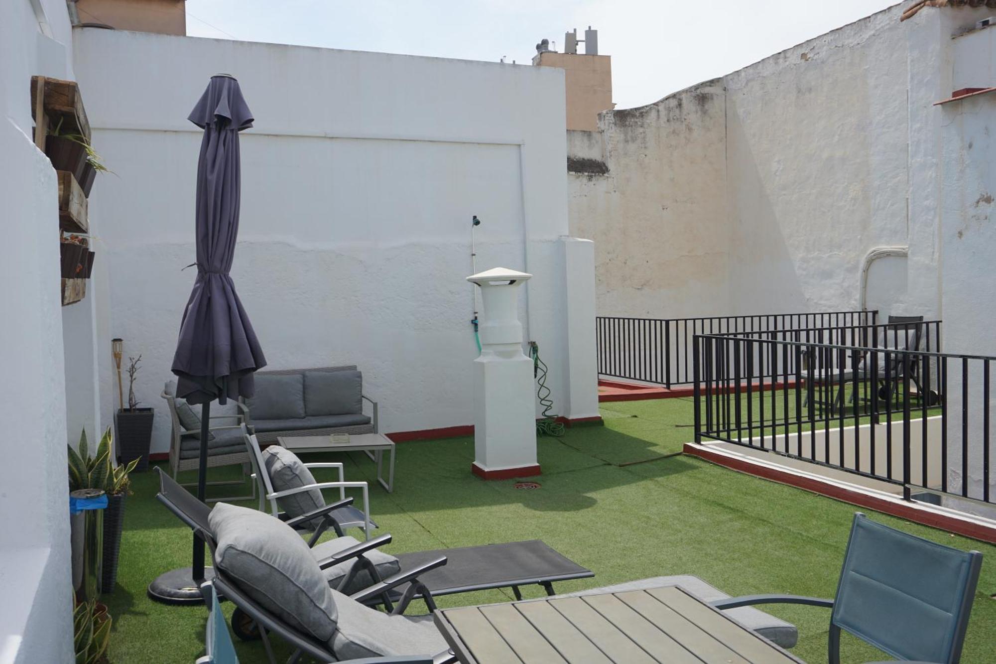 מאלגה Apartamentos Mediterranea Centro מראה חיצוני תמונה